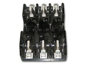 Class H Fuse Holder 3 Pole Lot of 24